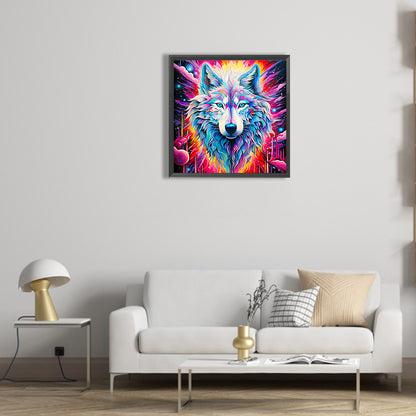 Wolf - Full Round Drill Diamond Painting 30*30CM