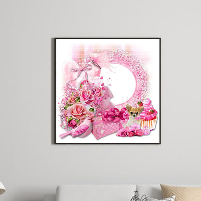 Garlands Of Various Colors - Full Round Drill Diamond Painting 30*30CM