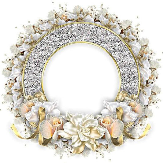 Garlands Of Various Colors - Full Round Drill Diamond Painting 30*30CM