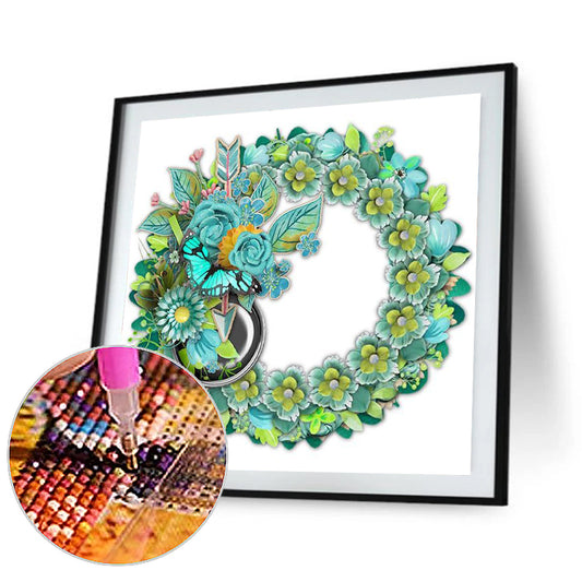 Garlands Of Various Colors - Full Round Drill Diamond Painting 30*30CM