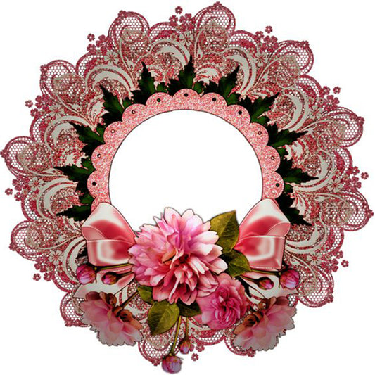 Garlands Of Various Colors - Full Round Drill Diamond Painting 30*30CM
