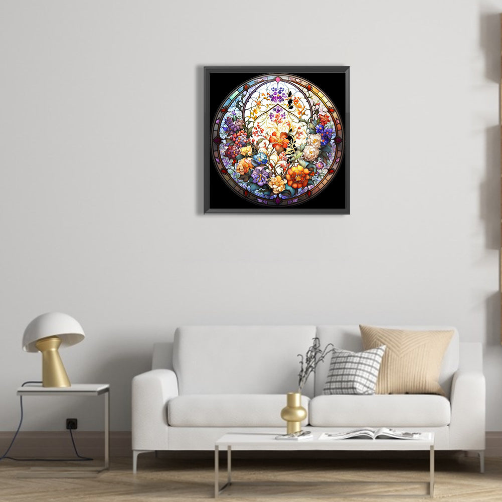 Blooming - Full Round Drill Diamond Painting 30*30CM