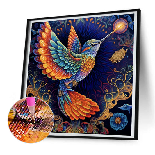 Sparrow - Full Round Drill Diamond Painting 30*30CM