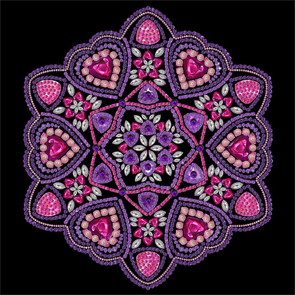 Mandala - Special Shaped Drill Diamond Painting 30*30CM