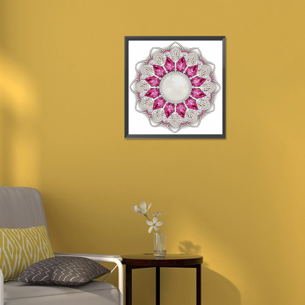 Mandala - Special Shaped Drill Diamond Painting 30*30CM