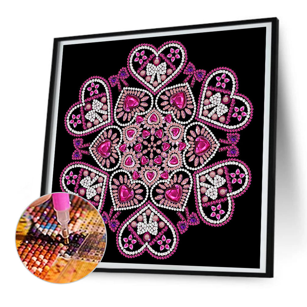 Mandala - Special Shaped Drill Diamond Painting 30*30CM