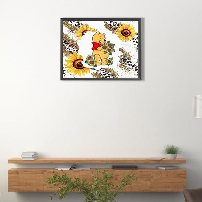 Winnie The Pooh - Full Round Drill Diamond Painting 40*30CM