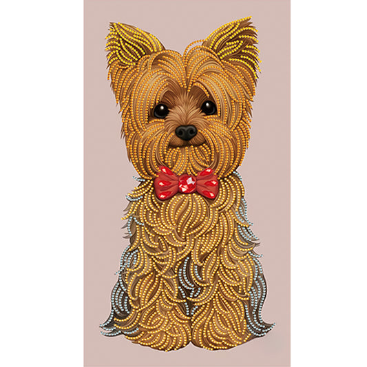 Yorkshire Terrier - Special Shaped Drill Diamond Painting 30*50CM