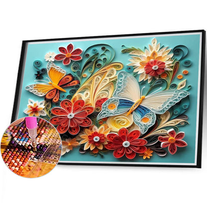 Relief 3D - Full Round Drill Diamond Painting 40*35CM