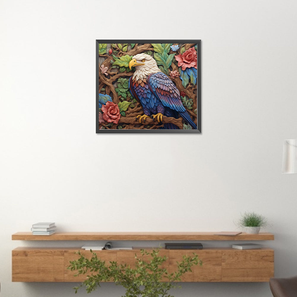Relief 3D - Full Round Drill Diamond Painting 40*35CM