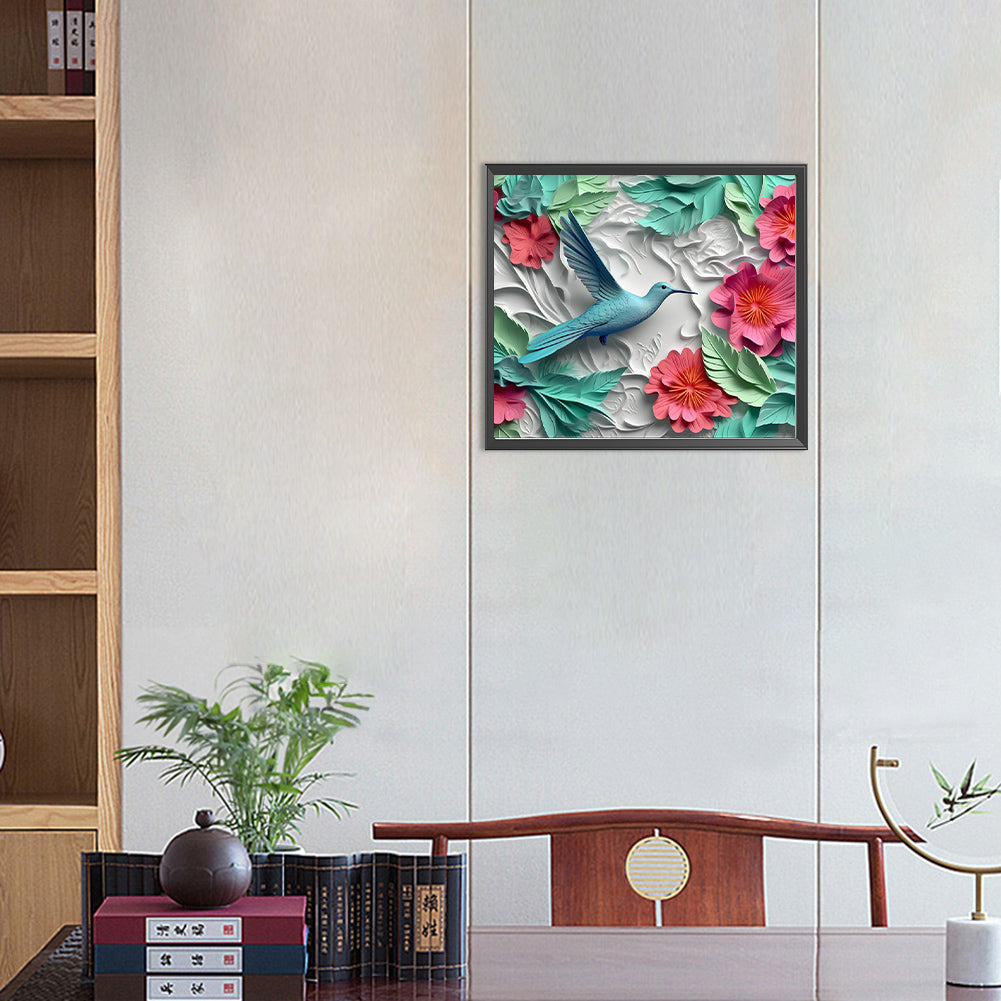Relief 3D - Full Round Drill Diamond Painting 40*35CM