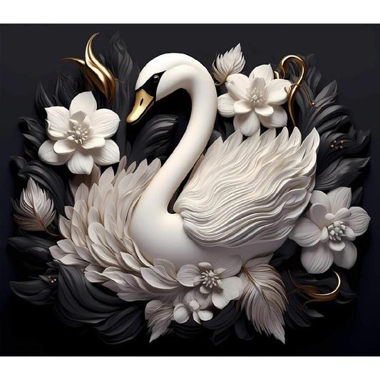 Relief 3D - Full Round Drill Diamond Painting 40*35CM