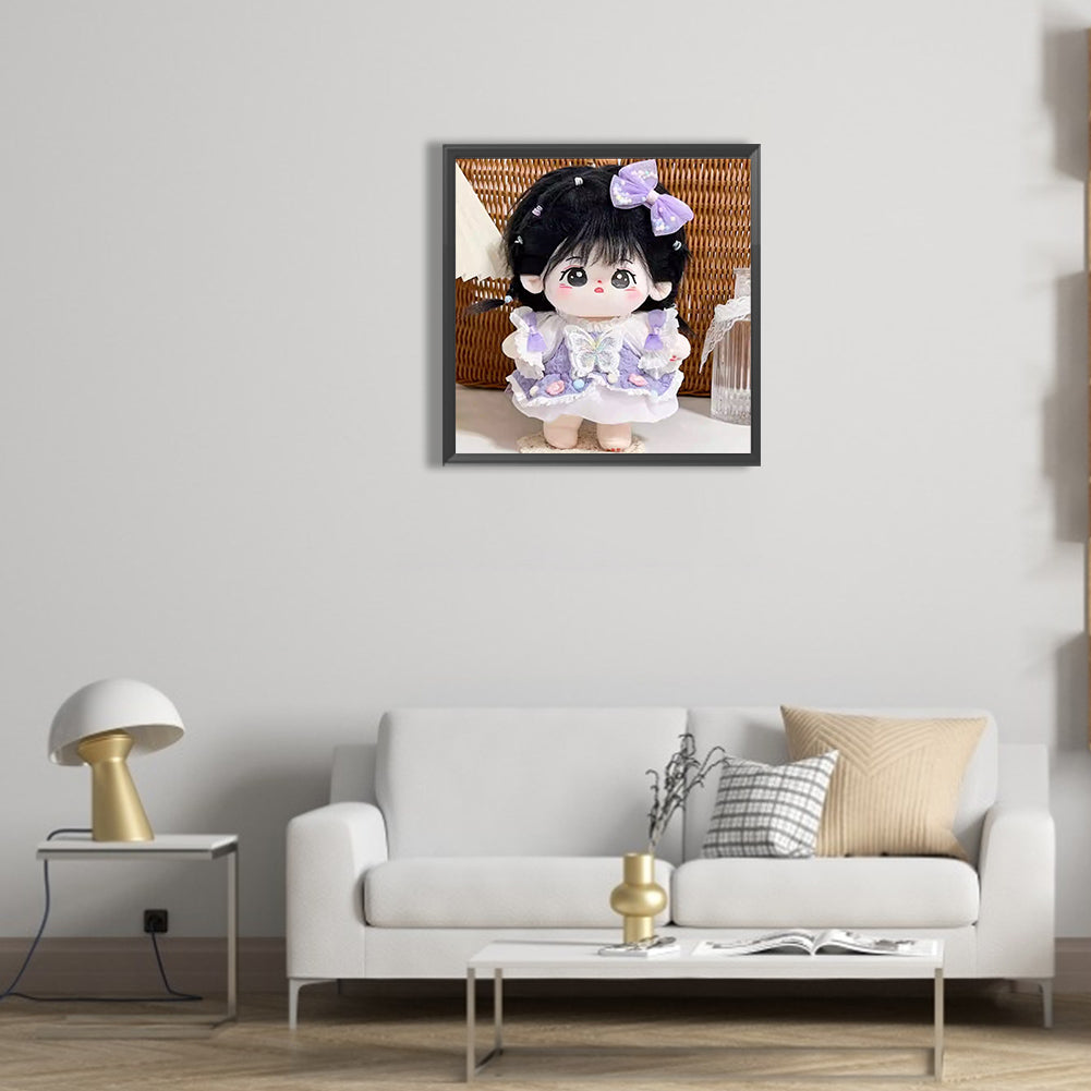 Cotton Doll - Full Round Drill Diamond Painting 30*30CM