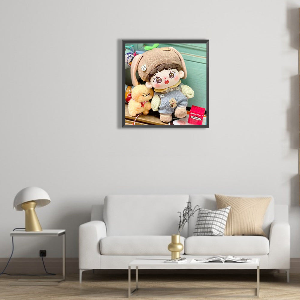 Cotton Doll - Full Round Drill Diamond Painting 30*30CM