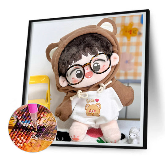 Cotton Doll - Full Round Drill Diamond Painting 30*30CM