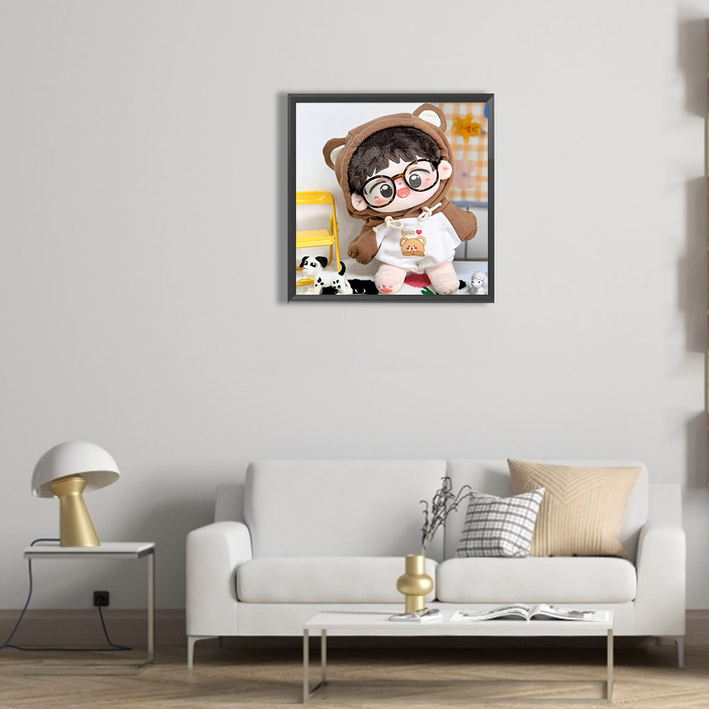 Cotton Doll - Full Round Drill Diamond Painting 30*30CM