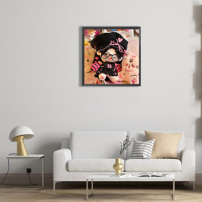 Cotton Doll - Full Round Drill Diamond Painting 30*30CM