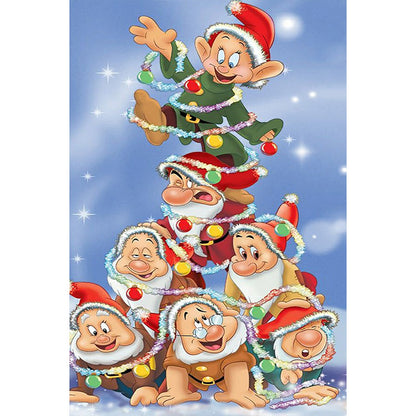 Seven Dwarfs - Full Round Drill Diamond Painting 40*60CM