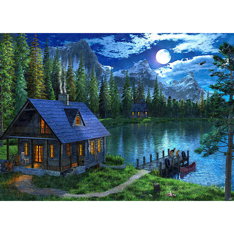 House - Full Round Drill Diamond Painting 40*50CM