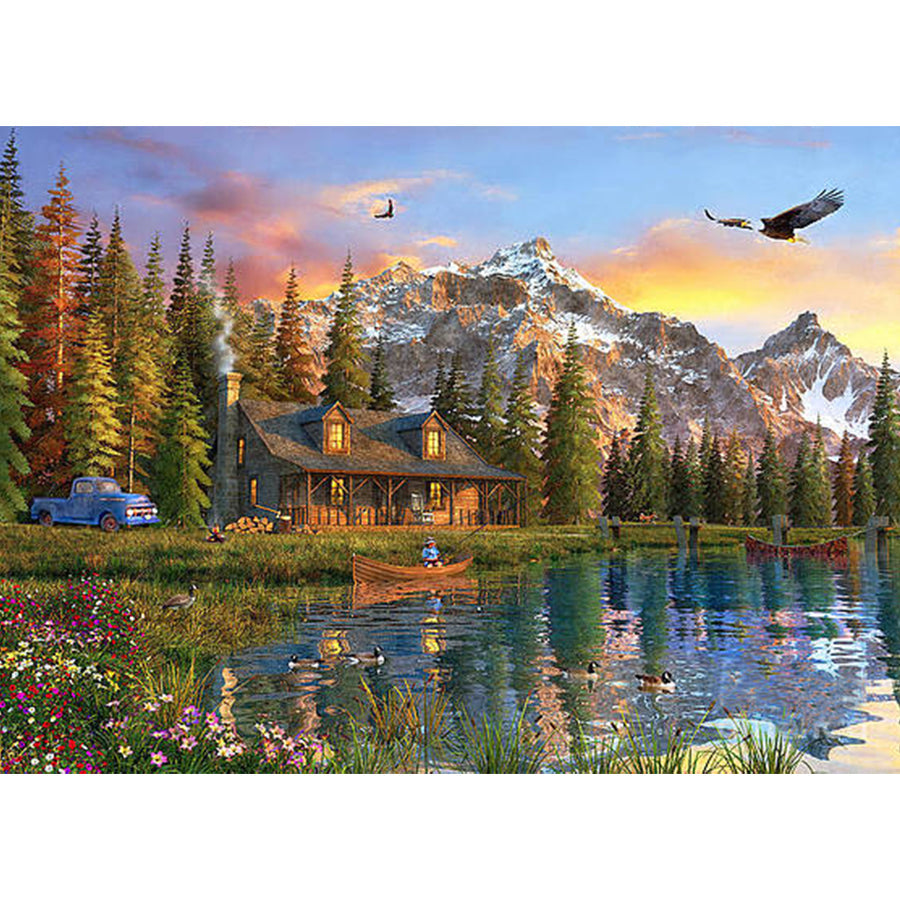 House - Full Round Drill Diamond Painting 40*50CM