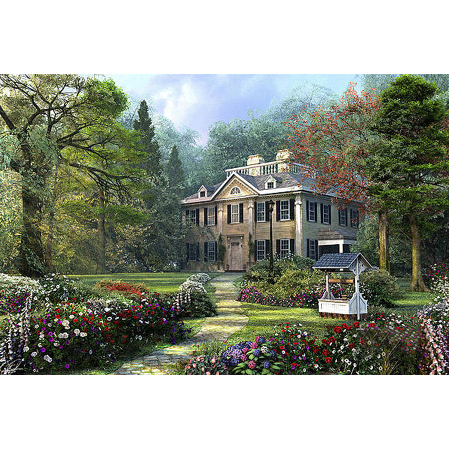 House - Full Round Drill Diamond Painting 40*50CM
